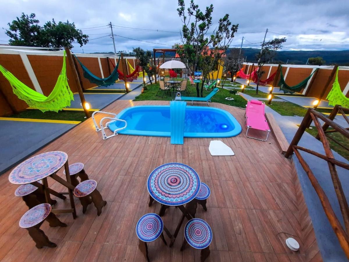 Alto Paraíso de Goiás Camping Reino De Andalasia מראה חיצוני תמונה