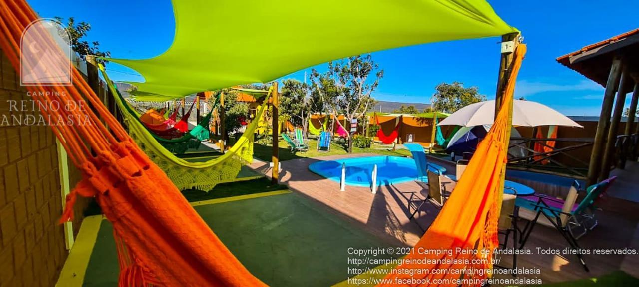 Alto Paraíso de Goiás Camping Reino De Andalasia מראה חיצוני תמונה