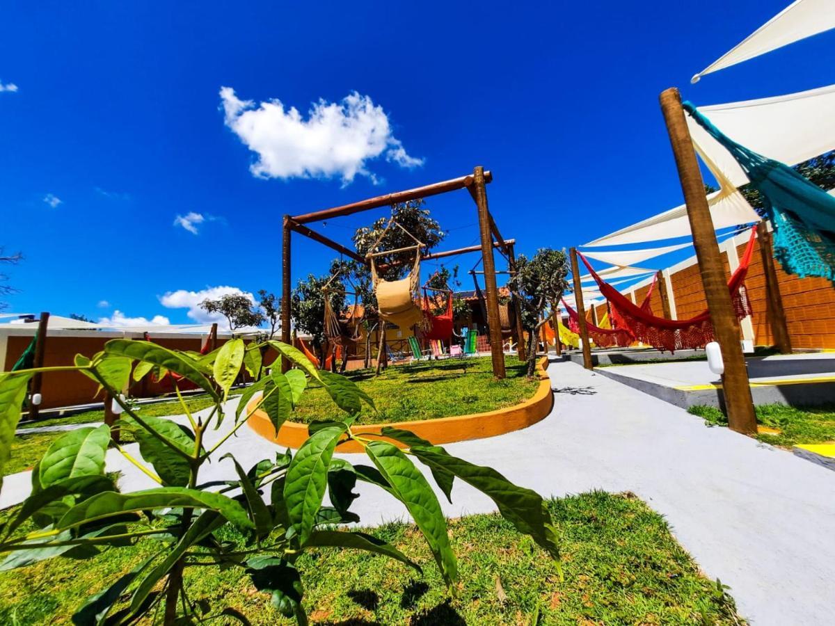 Alto Paraíso de Goiás Camping Reino De Andalasia מראה חיצוני תמונה