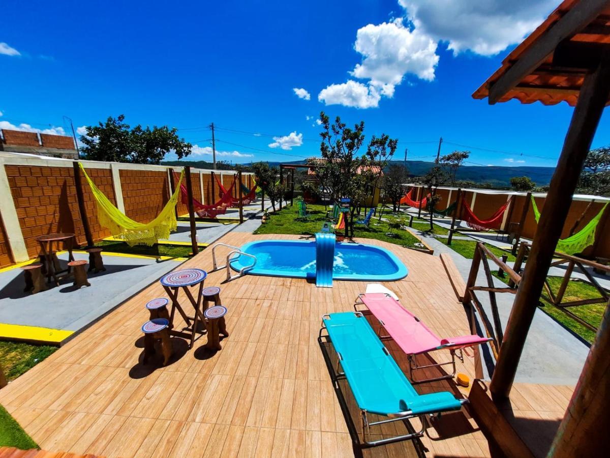Alto Paraíso de Goiás Camping Reino De Andalasia מראה חיצוני תמונה