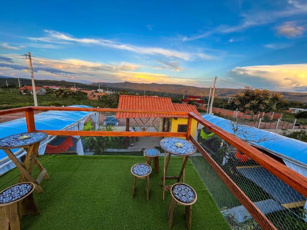 Alto Paraíso de Goiás Camping Reino De Andalasia מראה חיצוני תמונה