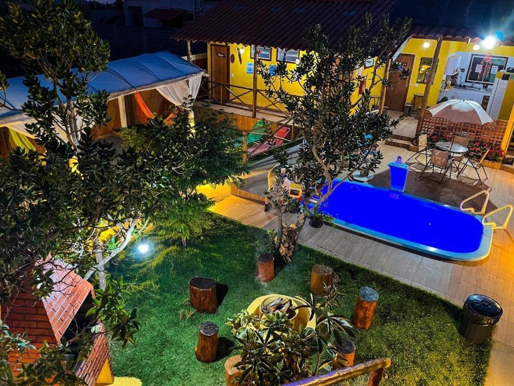 Alto Paraíso de Goiás Camping Reino De Andalasia מראה חיצוני תמונה